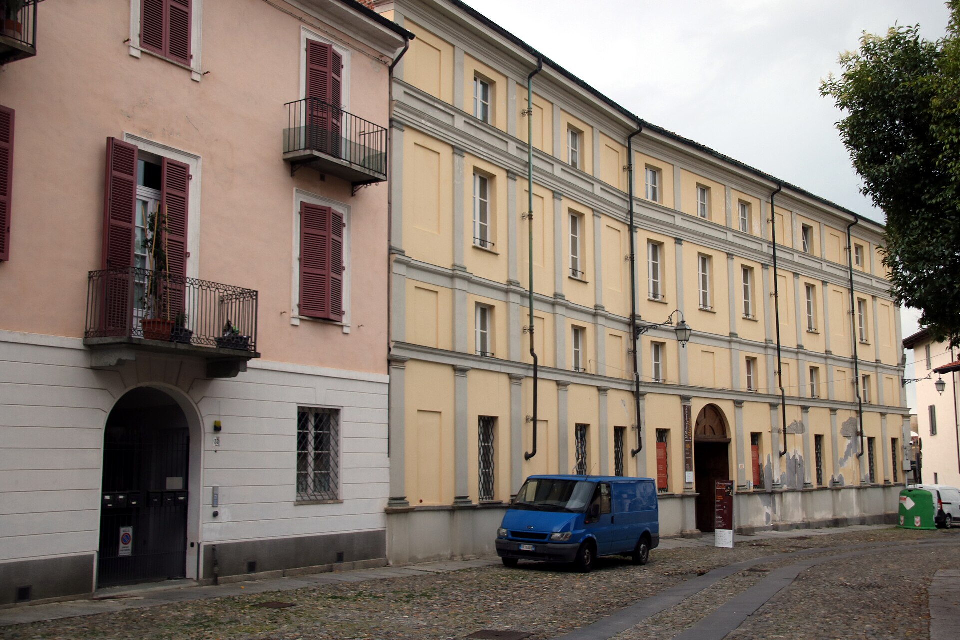 Palazzo Ferrero, nel Piazzo, il borgo alto di Biella
