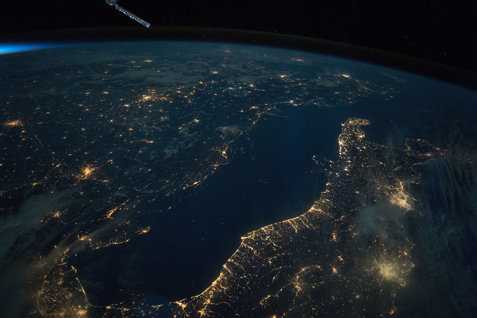 View of Earth taken during ISS Expedition 55.