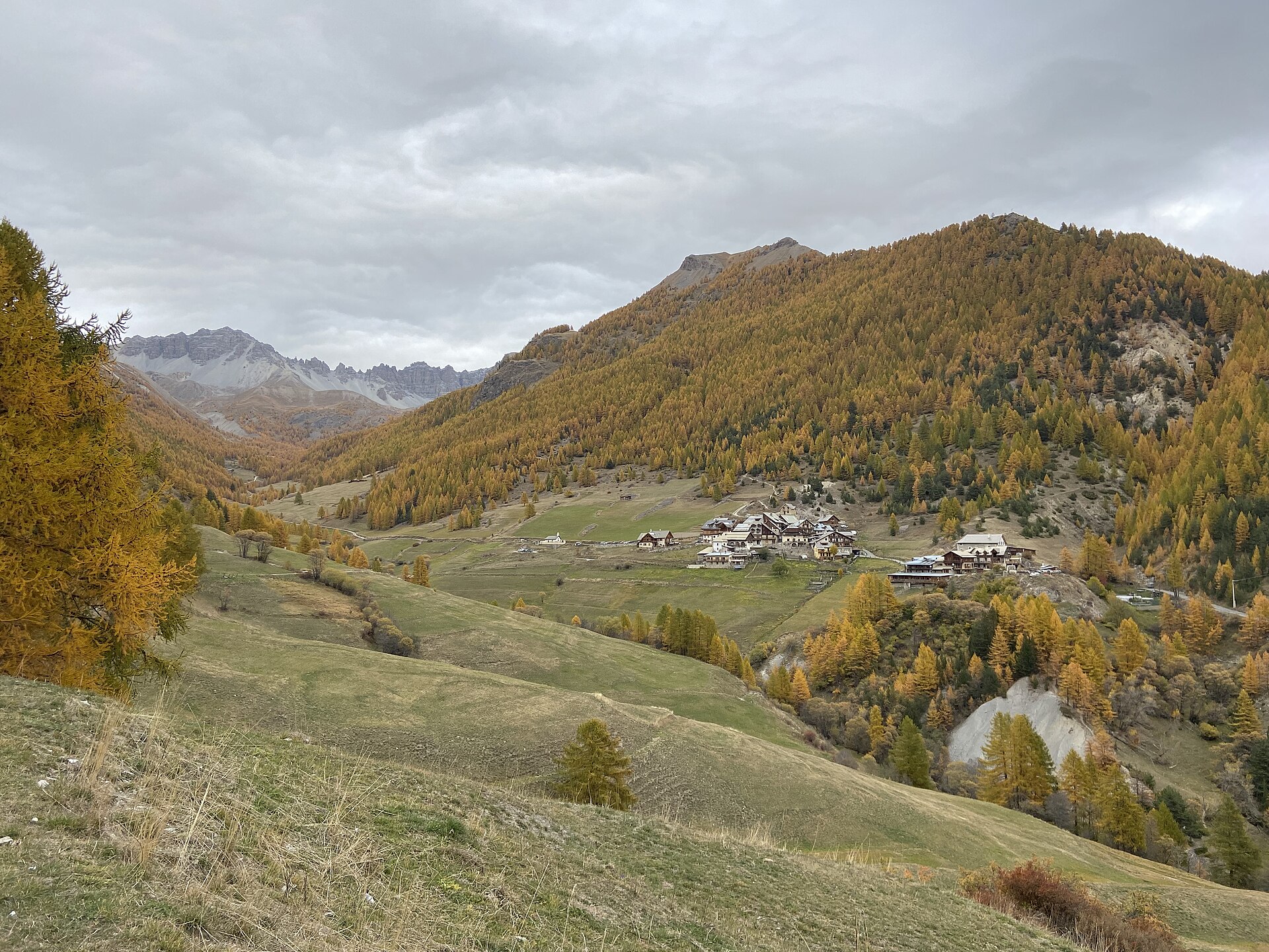 La borgata di Souliers a Château-Ville-Vieille, nel parco naturale del Queyras