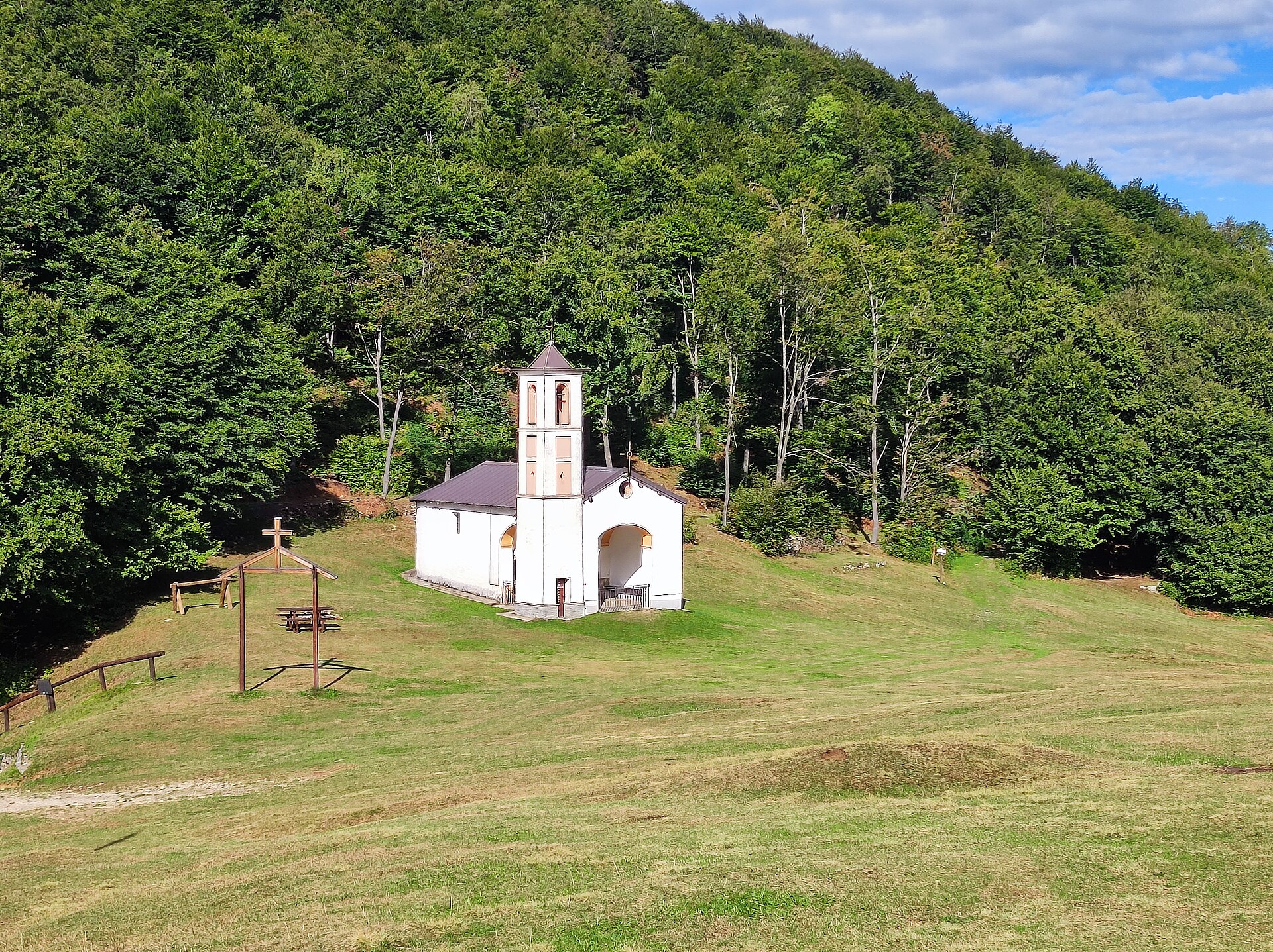 Church building in Robilante, Italy